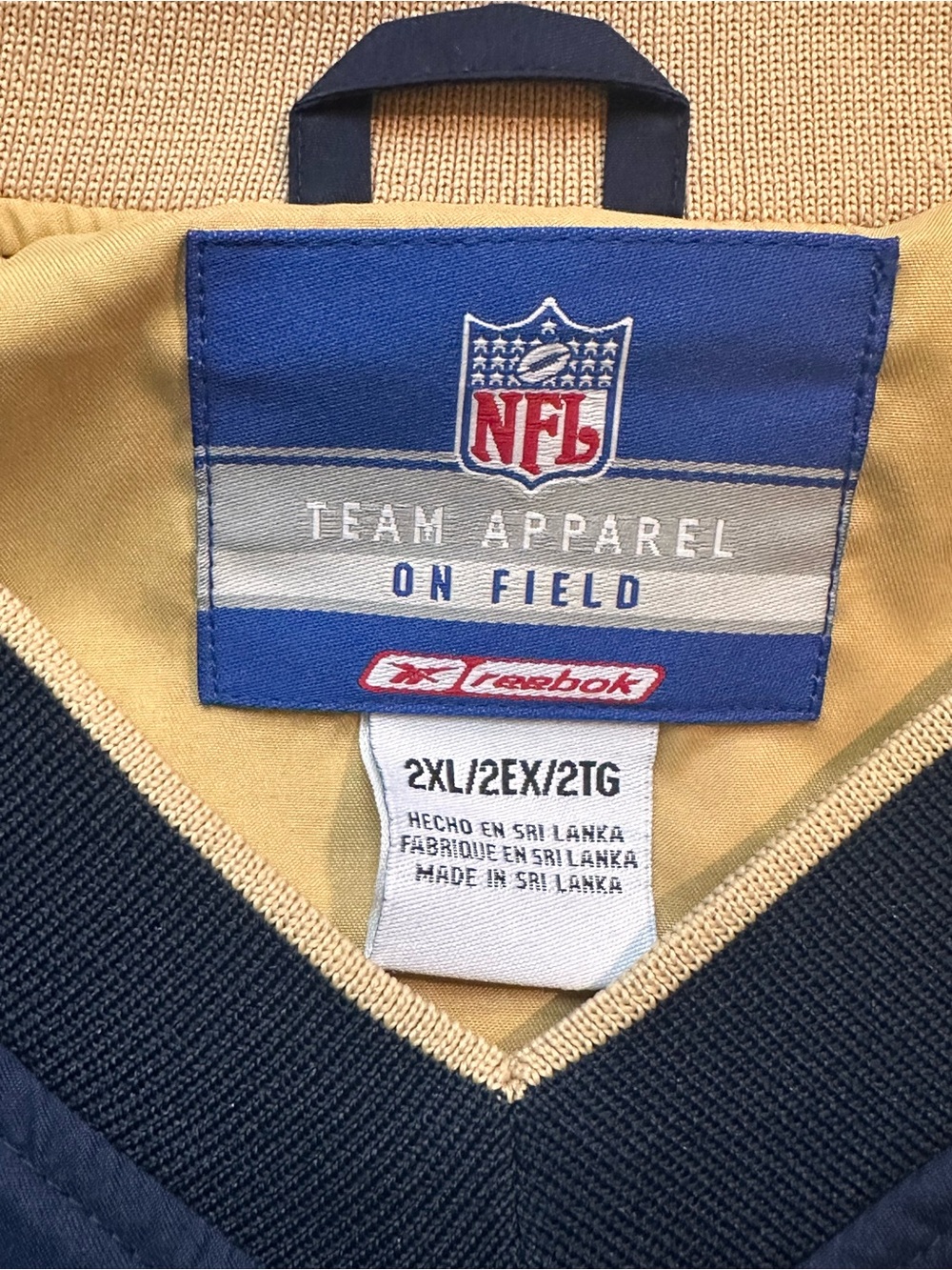 Vintage Reebok St. Louis Rams Football Pullover - Picture 6 of 7